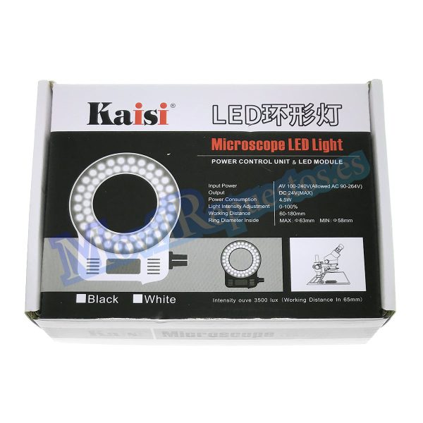 Luz De Relleno Lampara LED para Microscopio Kaisi