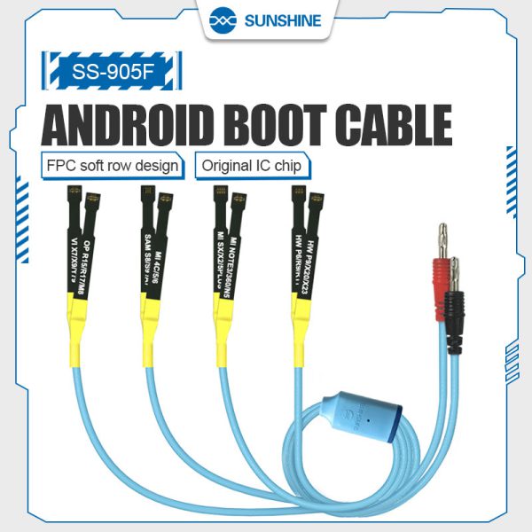 SUNSHINE SS 905F For Android Phone Basic Boot Line Smart Power Cable For Huawei Xiaomi Vivo