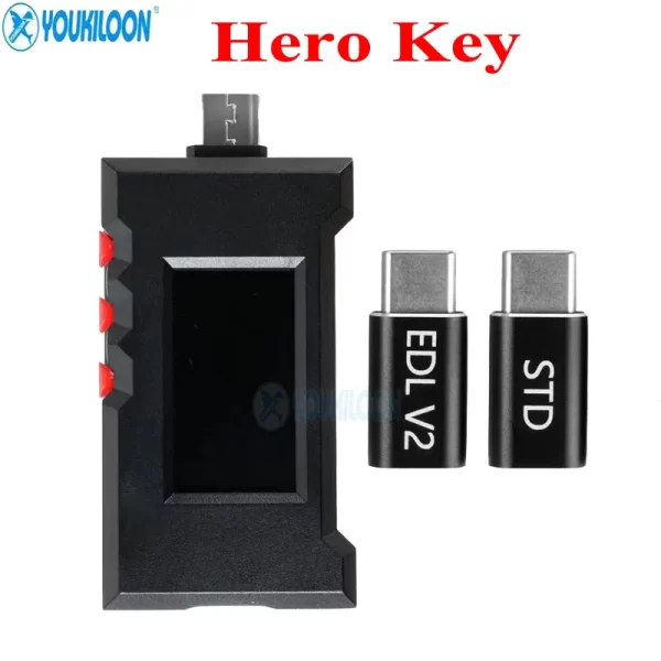 2023 NEW Original HERO KEY hero key Dongle with EDL V2 and STD Adapter Product color